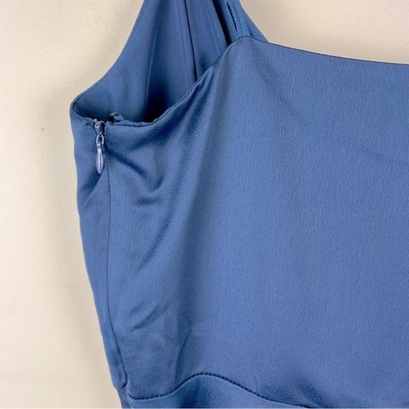 Devlin | Betsy Flirty Mini Slip Dress Poseidon Blue | 6 - Picture 7 of 11